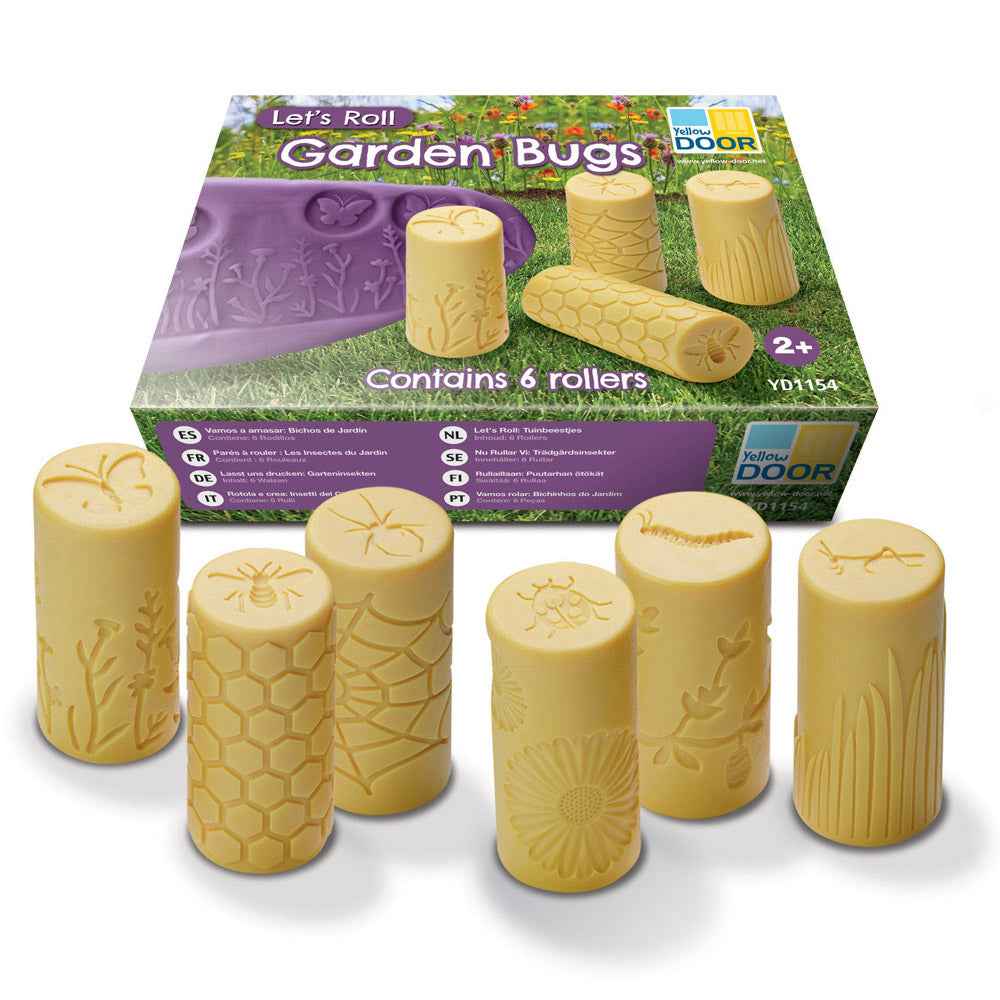 Let's Roll - Garden Bugs Pk 6