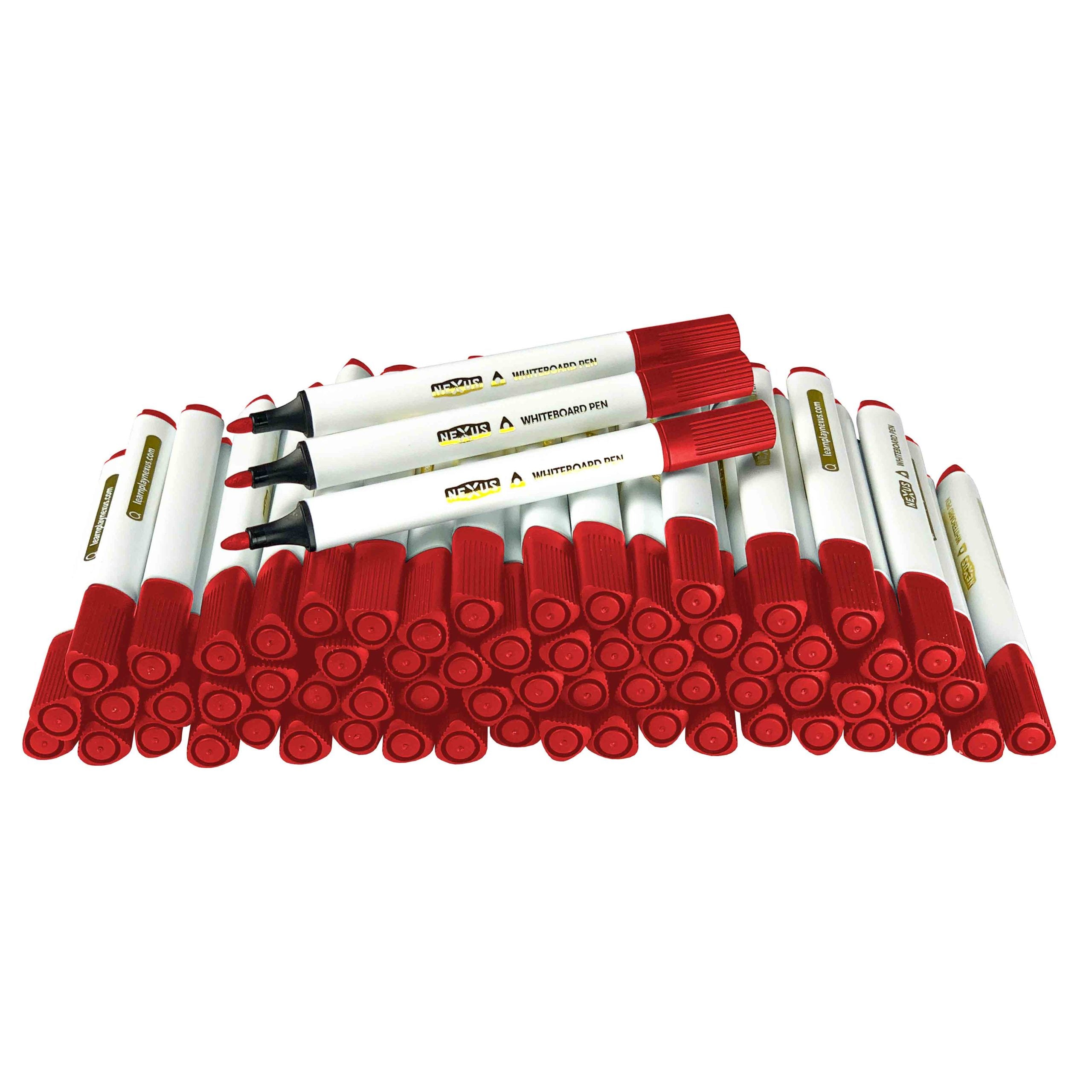 Triangular Whiteboard Pens (Red) Box of 72 pcs The Ministry of