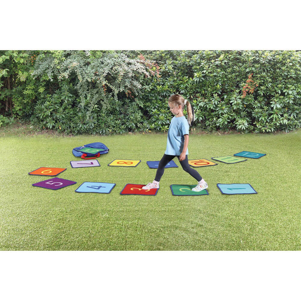 Rainbow 1-24 Number Mini Outdoor Mats Pk 24 - The Ministry of Outdoor Education