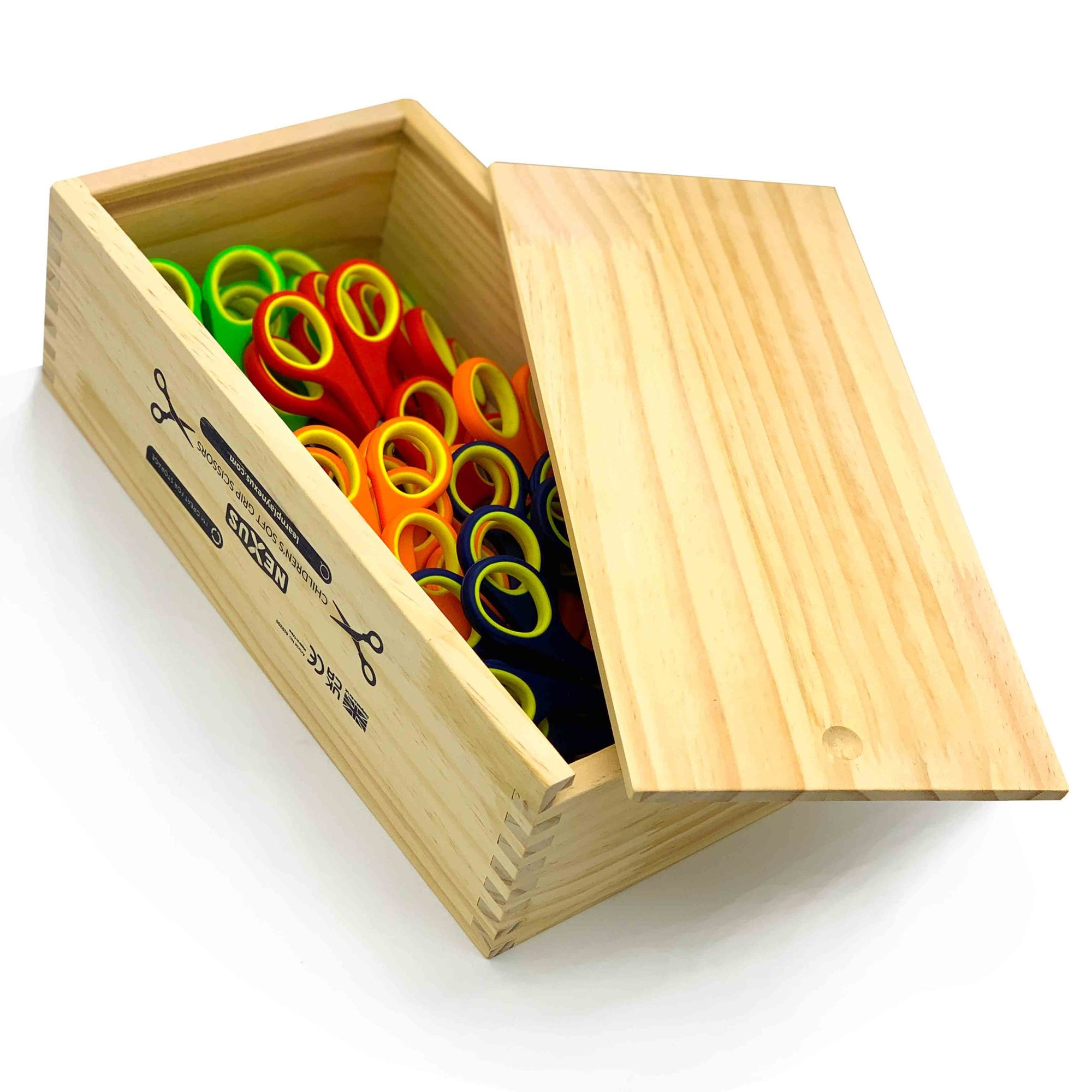 Children's Soft Grip Scissors Set of 32 pcs - The Ministry of Outdoor Education