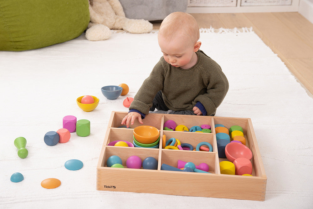Wooden Sorting Tray - 7 Way - The Ministry of Outdoor Education