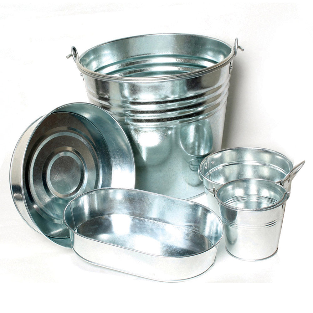 Metal Mud Kitchen Container Set Pk 5 - The Ministry of Outdoor Education