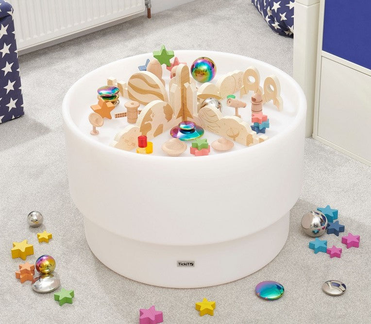 Sensory Mood Discovery Table & Discovery Space Dividers - The Ministry of Outdoor Education