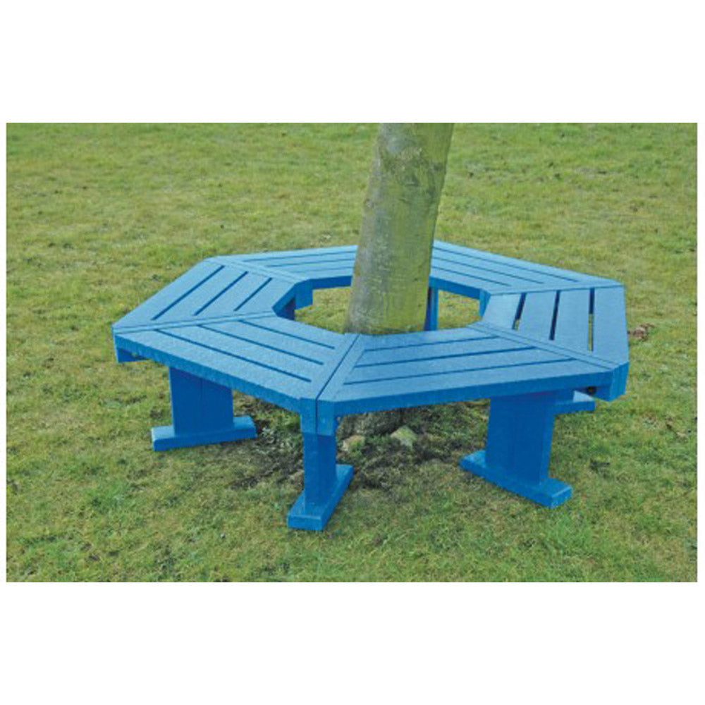 Beamish Tree Seat Hexagonal - Black & Brown - The Ministry of Outdoor Education