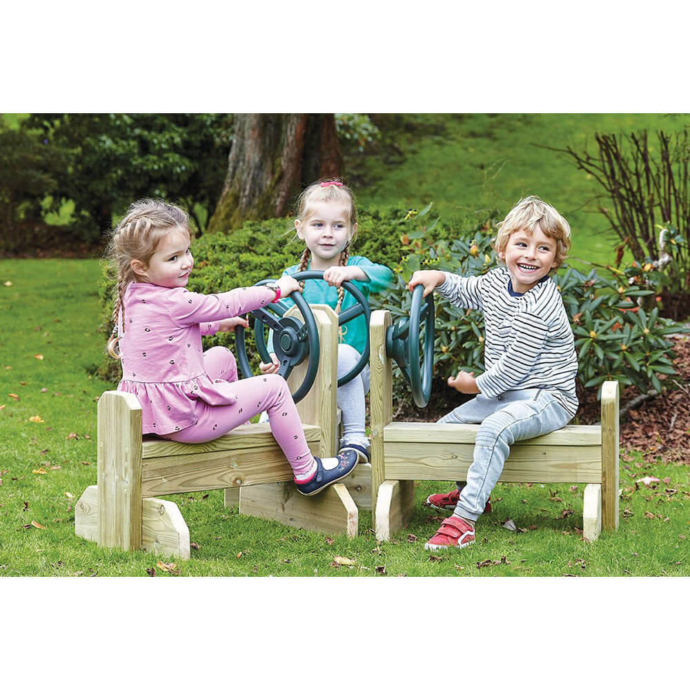 Outdoor Wooden Driving Unit (Single Seat) - The Ministry of Outdoor Education