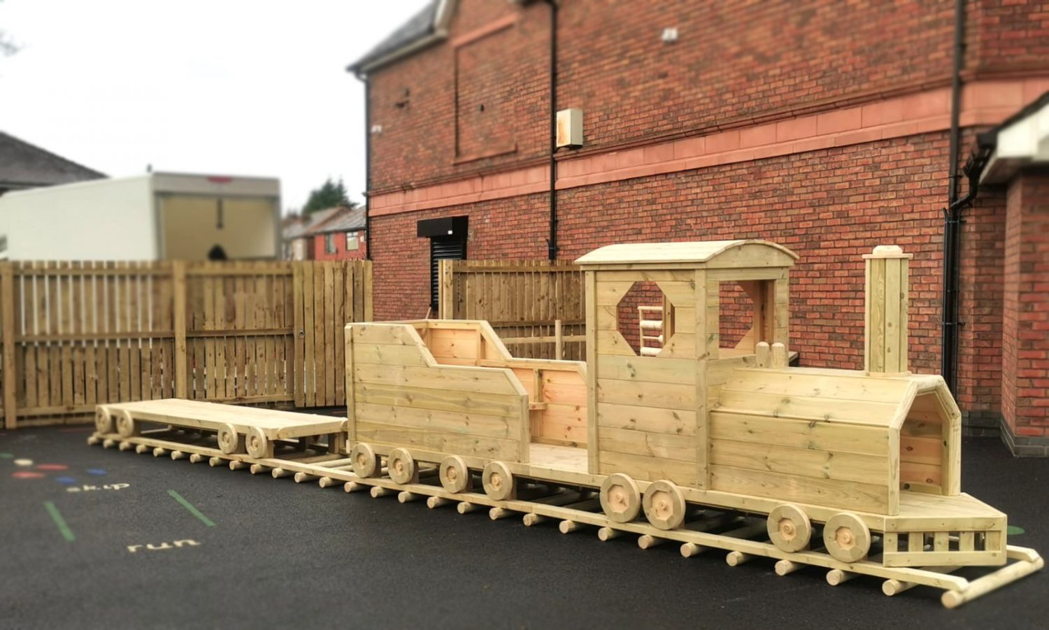 Giant Train Set - The Ministry of Outdoor Education