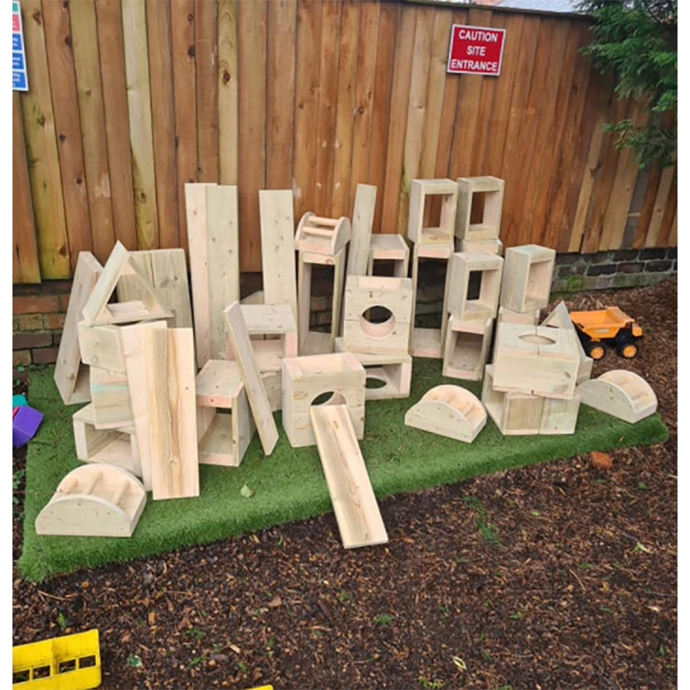 Hollow Brick Set (26 Pieces) - The Ministry of Outdoor Education