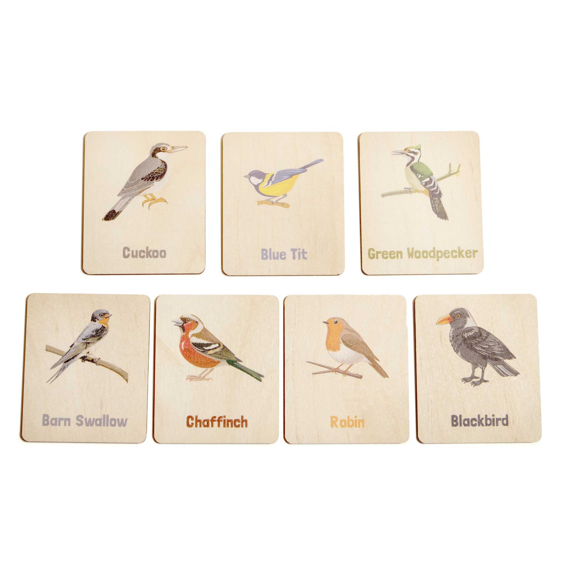 Flash Cards - UK Birds (14 images)