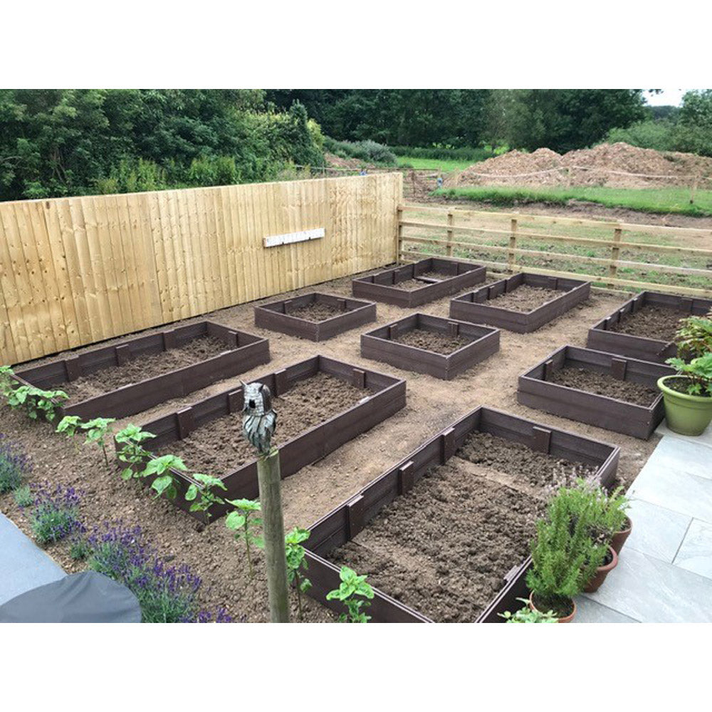 Raised beds - 2400 x 1200 x 300 - The Ministry of Outdoor Education