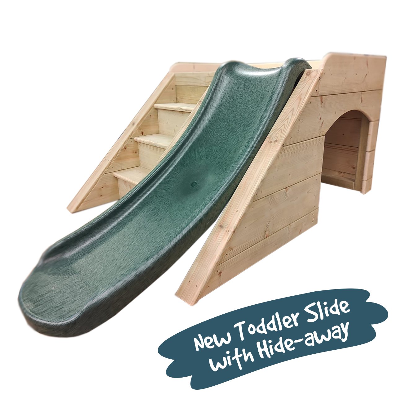 Toddler First Slide and Hideaway - The Ministry of Outdoor Education