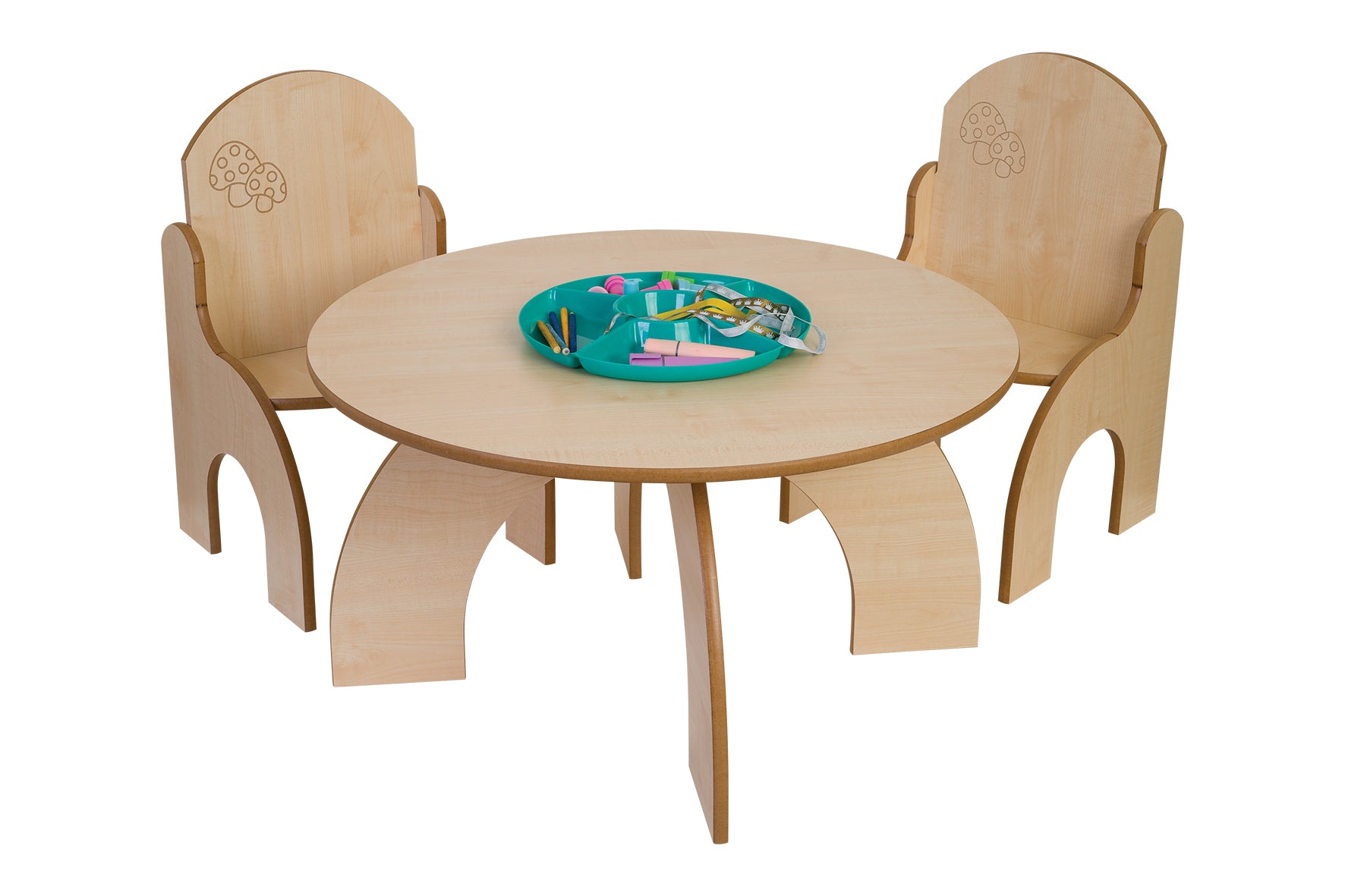 Age 3-4 Chairs Set Of 4 (Maple) - The Ministry of Outdoor Education