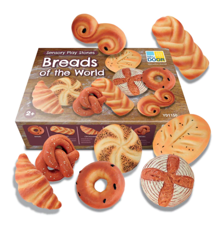 Sensory Play Stones - Breads of the World - The Ministry of Outdoor Education