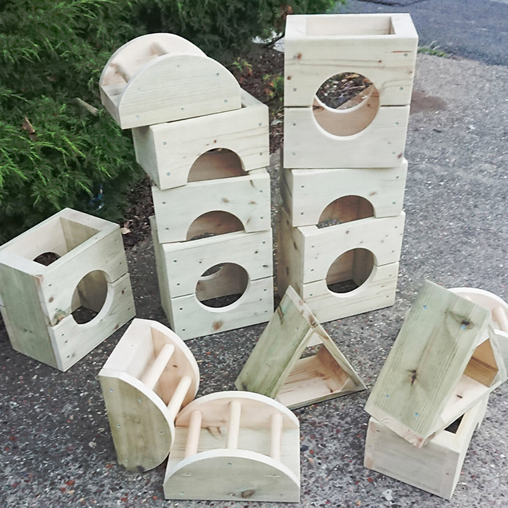 Hollow Brick Set (14 Pieces) - The Ministry of Outdoor Education