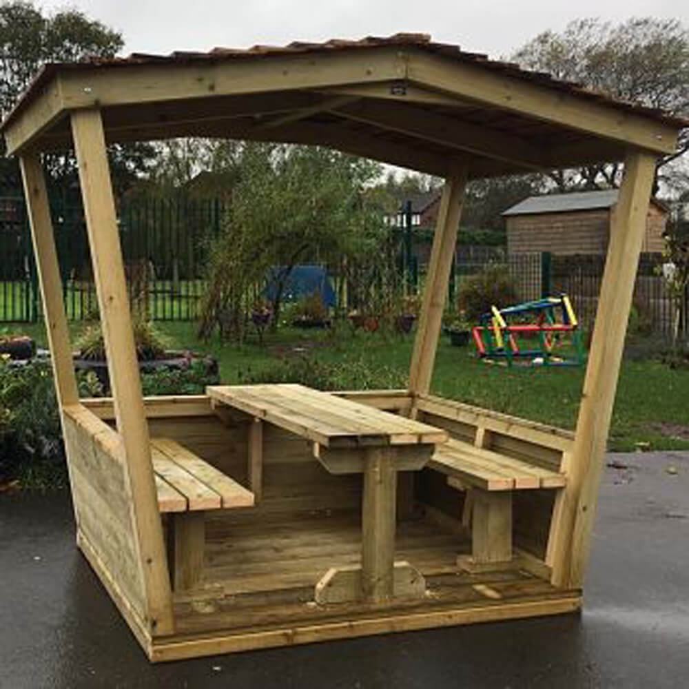 Seated Play Hut - The Ministry of Outdoor Education