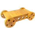 Bamboo Block Play Chassis Set - 14 pcs inc Seagrass Tray - The Ministry of Outdoor Education