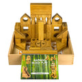 Bamboo Block Play Set 2 incl Tray - 34 pieces - The Ministry of Outdoor Education