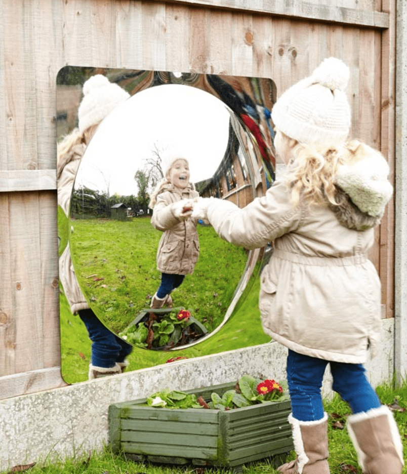 Giant Single Dome Acrylic Mirror Panel - 780mm