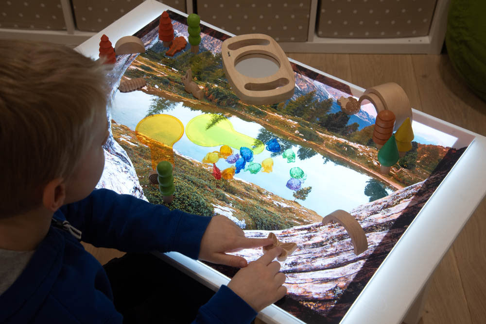 Lake View A2 Play Mat & A2 Light Panel - The Ministry of Outdoor Education