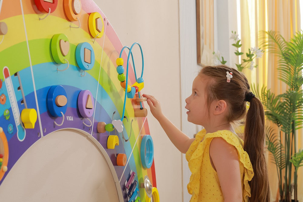 Rainbow Activity Wall Panels