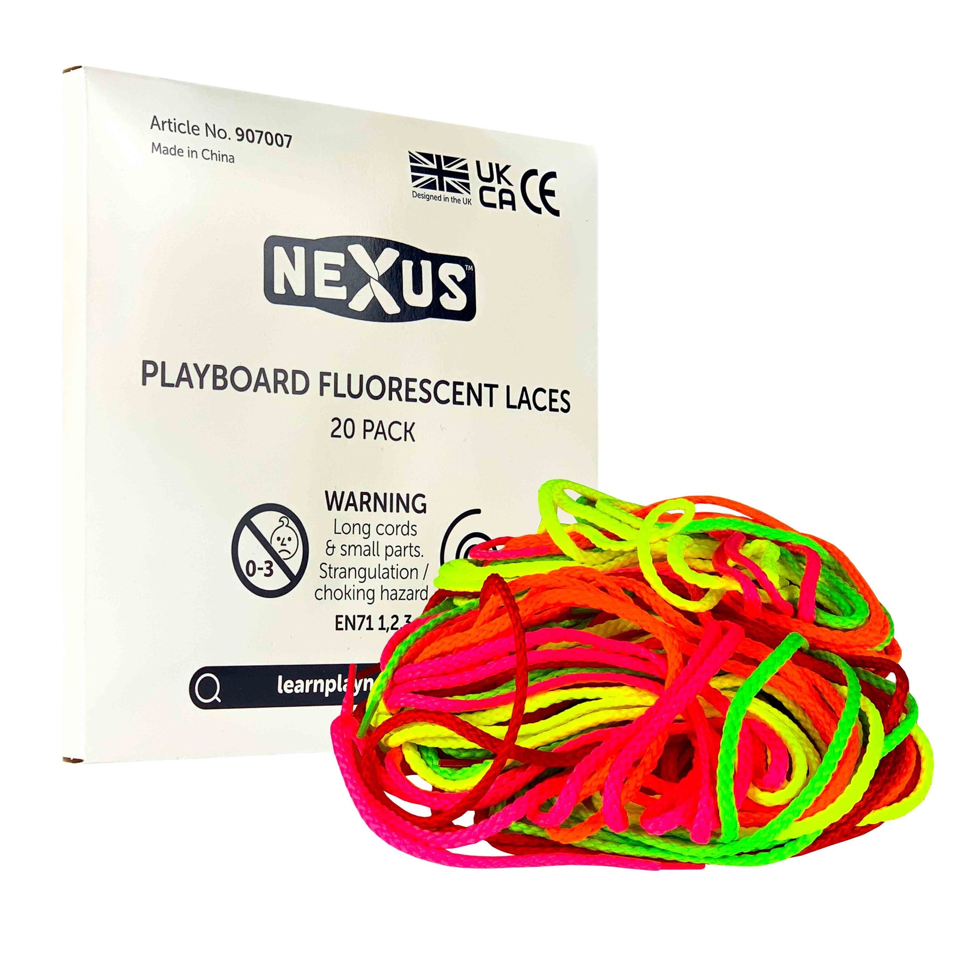 Playboards - Fluorescent Threads (20 Threads - 4x5 Colours)