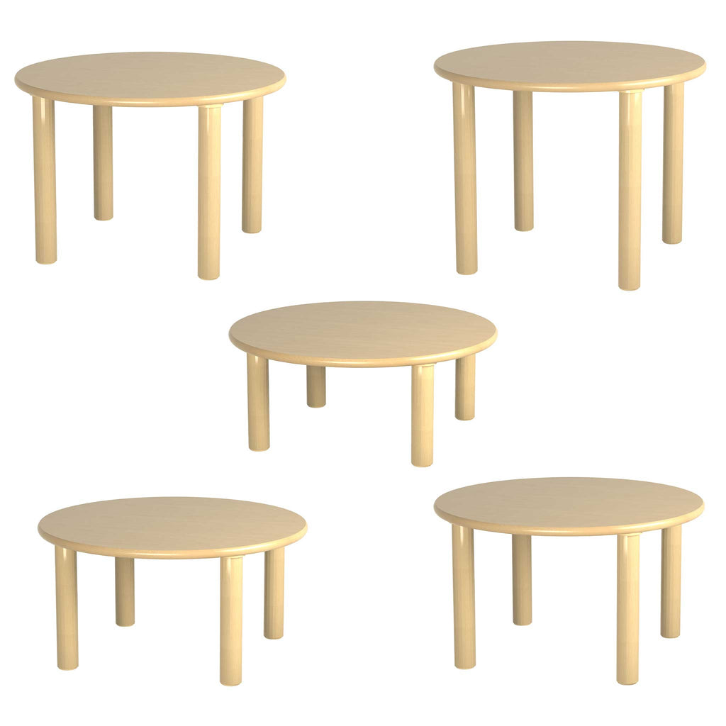 Round Children's Table (variety of heights)