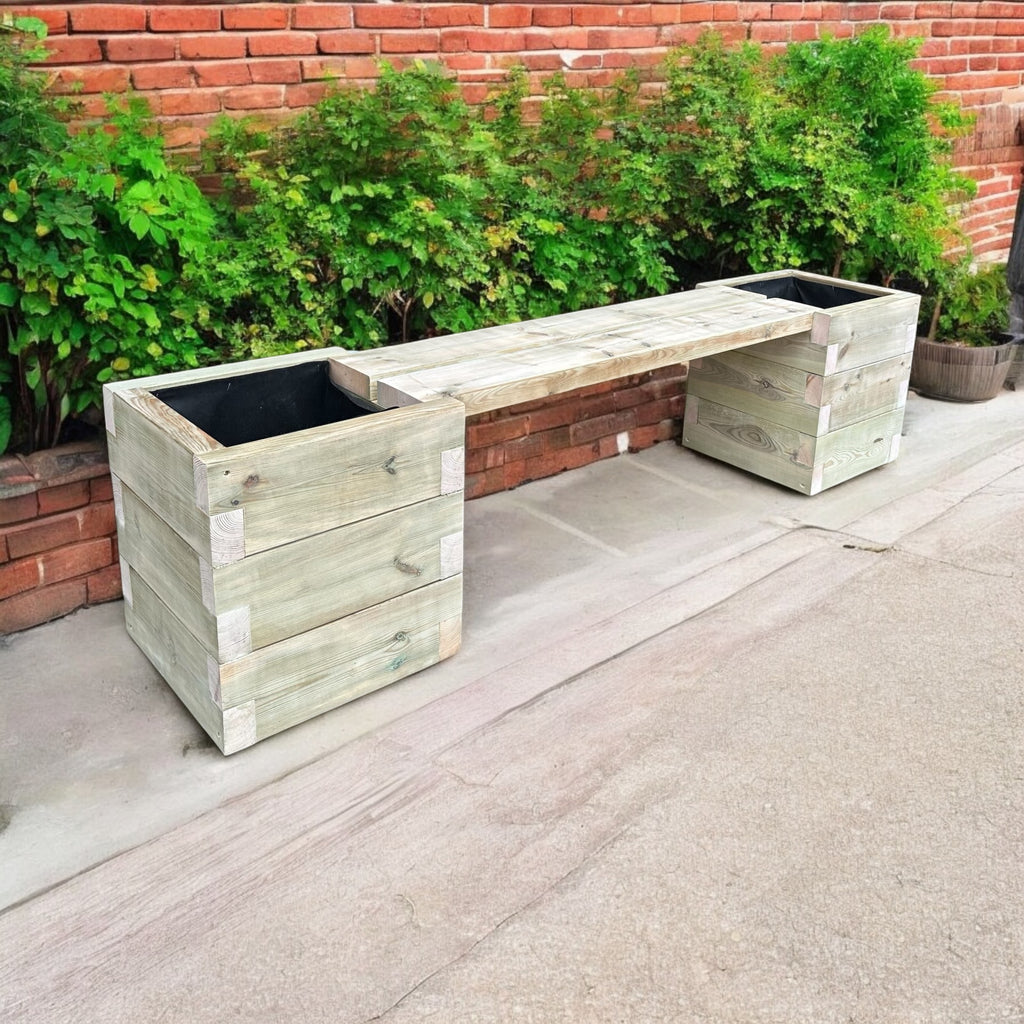 Bench & Planter Set (Devonshire)  - The Ministry of Outdoor Education