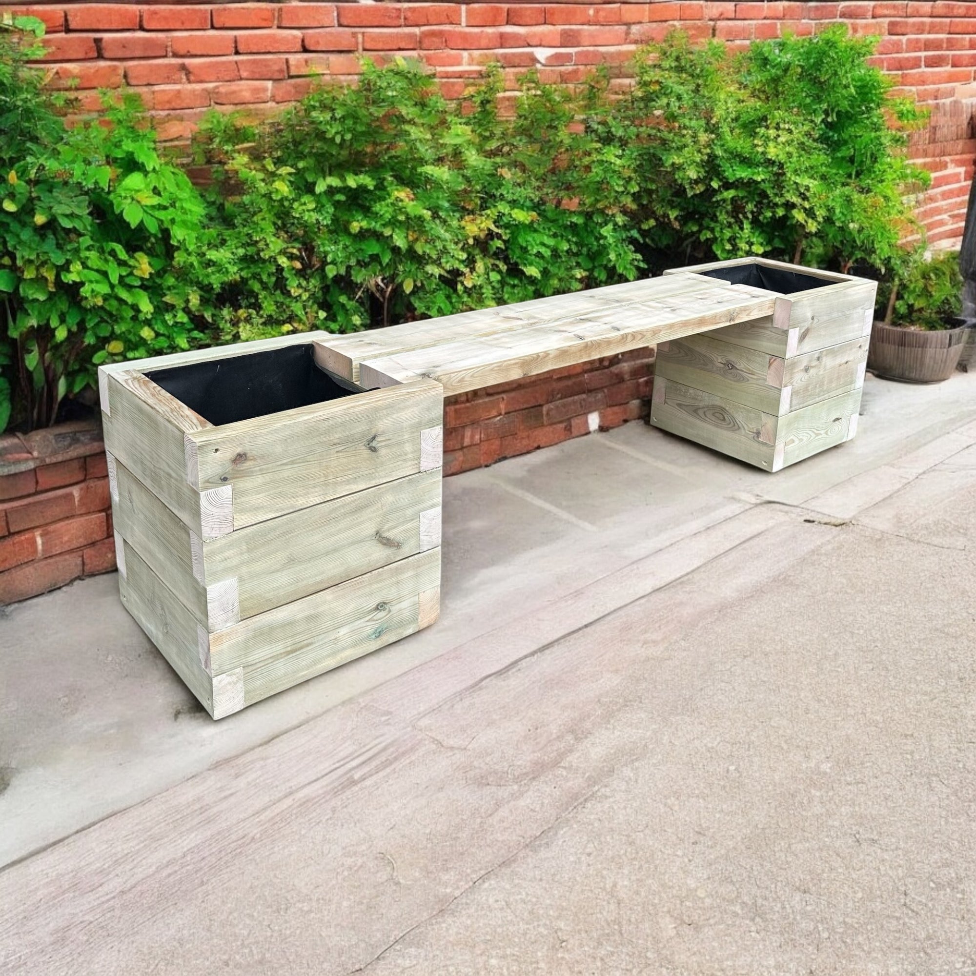 Bench & Planter Set (Devonshire)