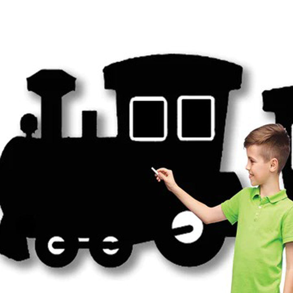 Giant Outdoor Chalkboard Train - The Ministry of Outdoor Education