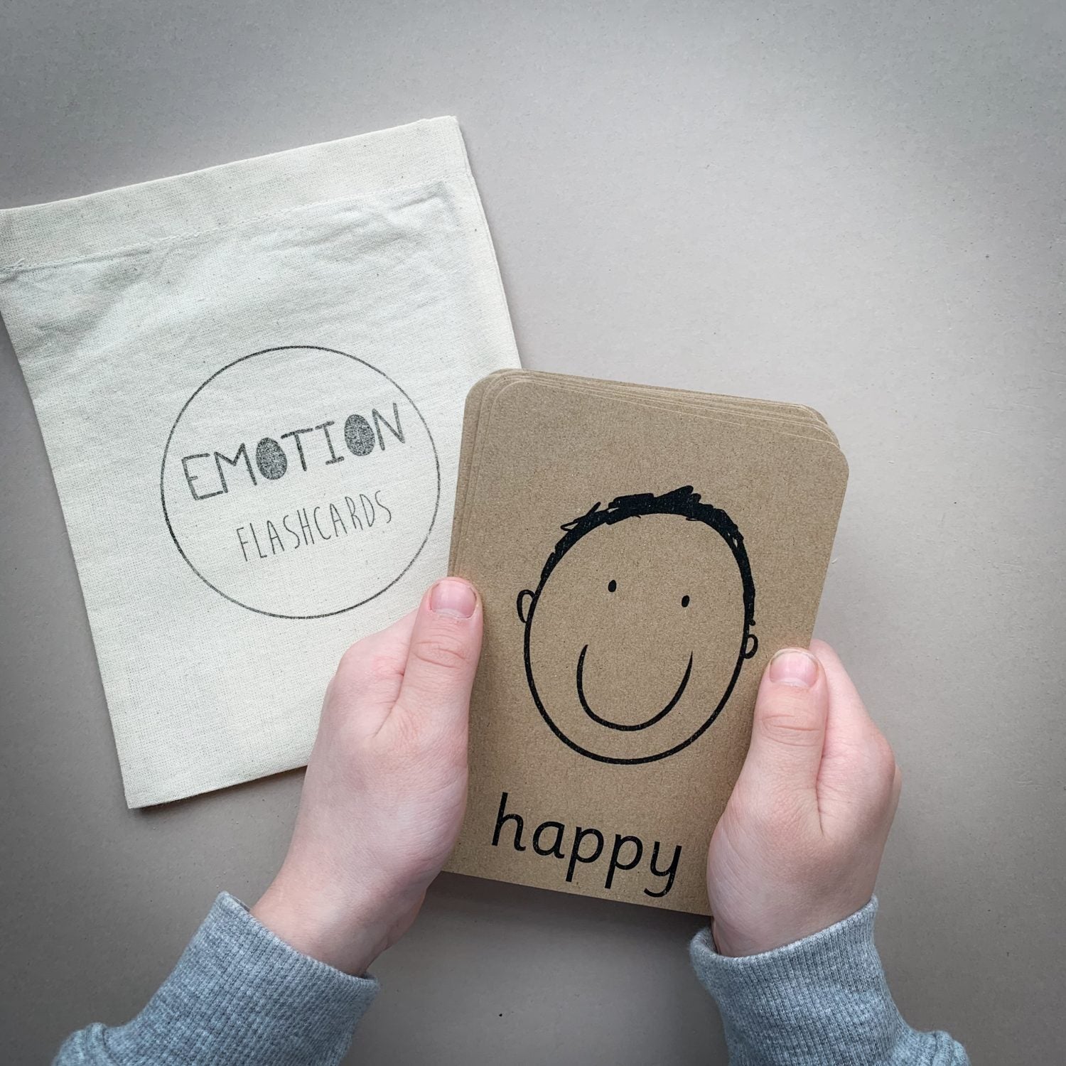 Flash Cards - Emotions (Set of 10) - The Ministry of Outdoor Education