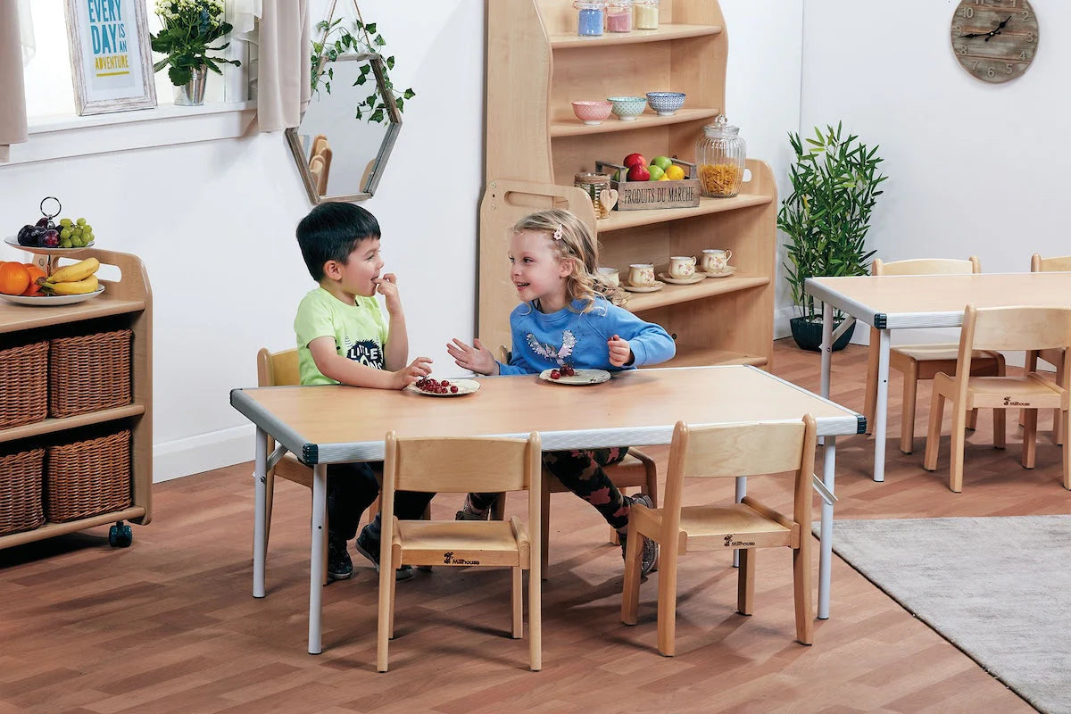 Fast Fold Rectangular Table - L1220mm x W610mm - The Ministry of Outdoor Education