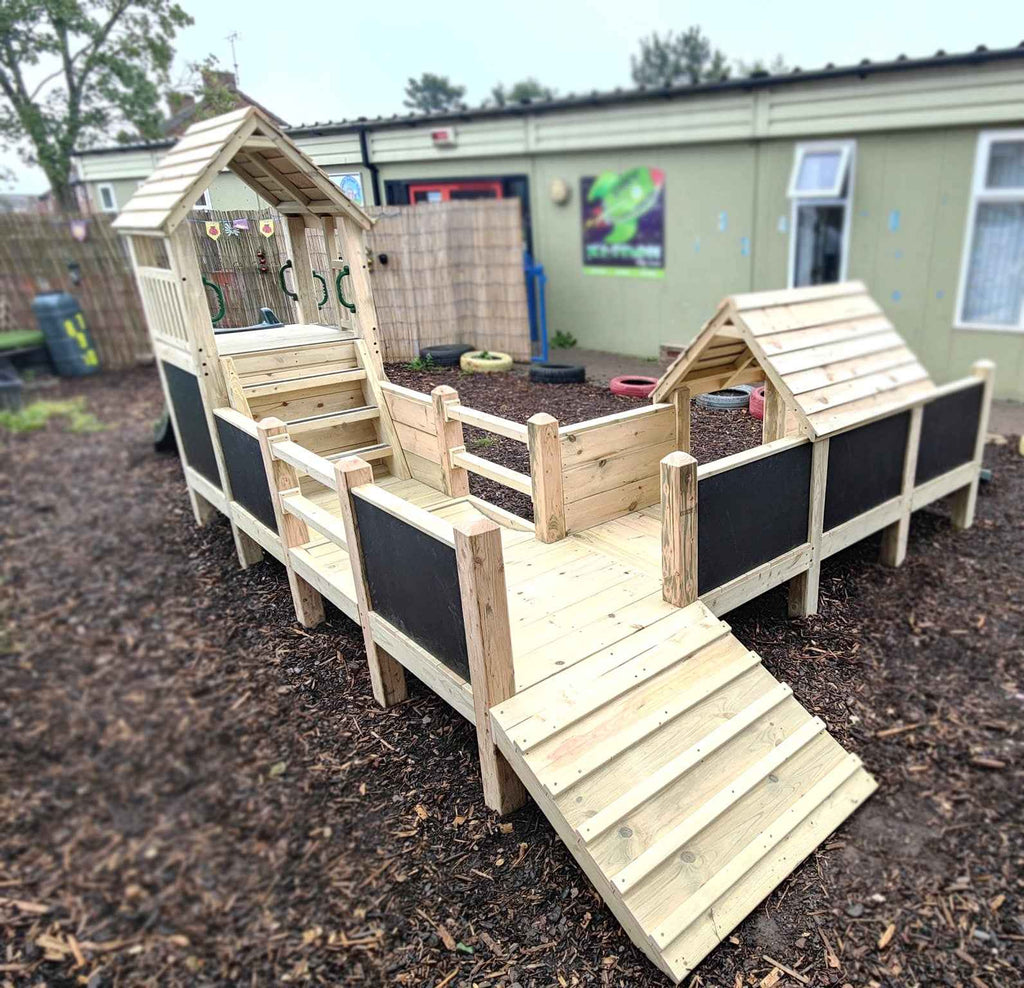 Toddler Up & Over Climbing Frame (9 sections)