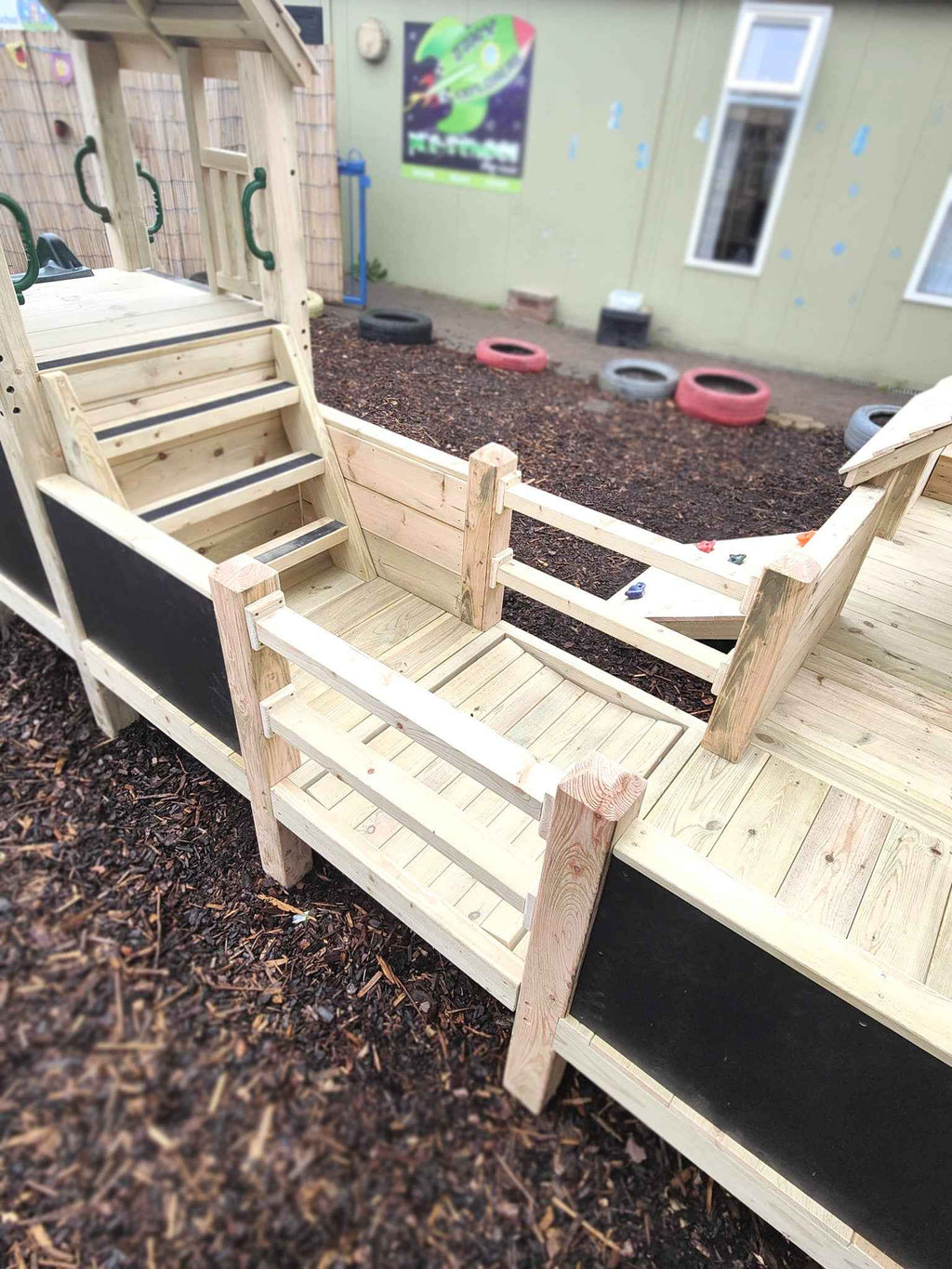 Toddler Up & Over Climbing Frame (9 sections)