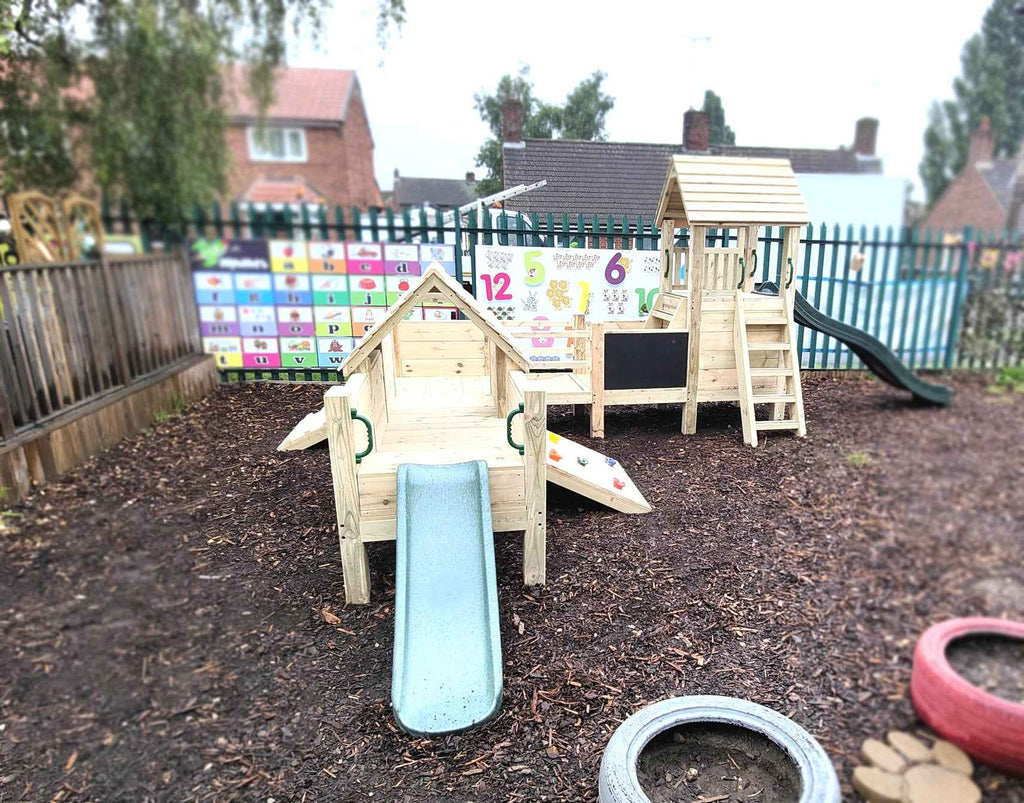 Toddler Up & Over Climbing Frame (9 sections)