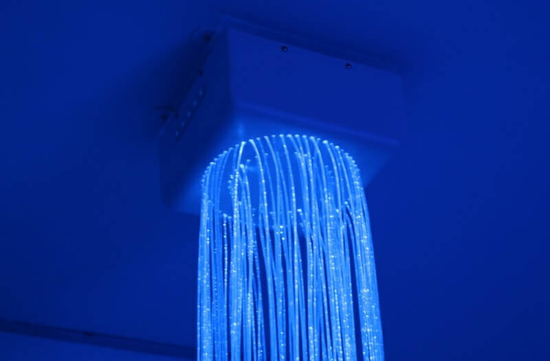 2M Interactive Fibre Optic Chandelier with Dice Controller  - The Ministry of Outdoor Education
