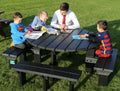 Olympic Round Picnic Table - The Ministry of Outdoor Education
