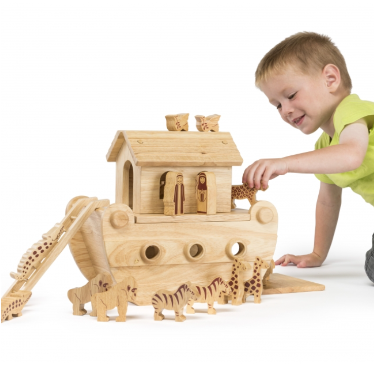 Junior Natural Ark with 18 Natural Characters