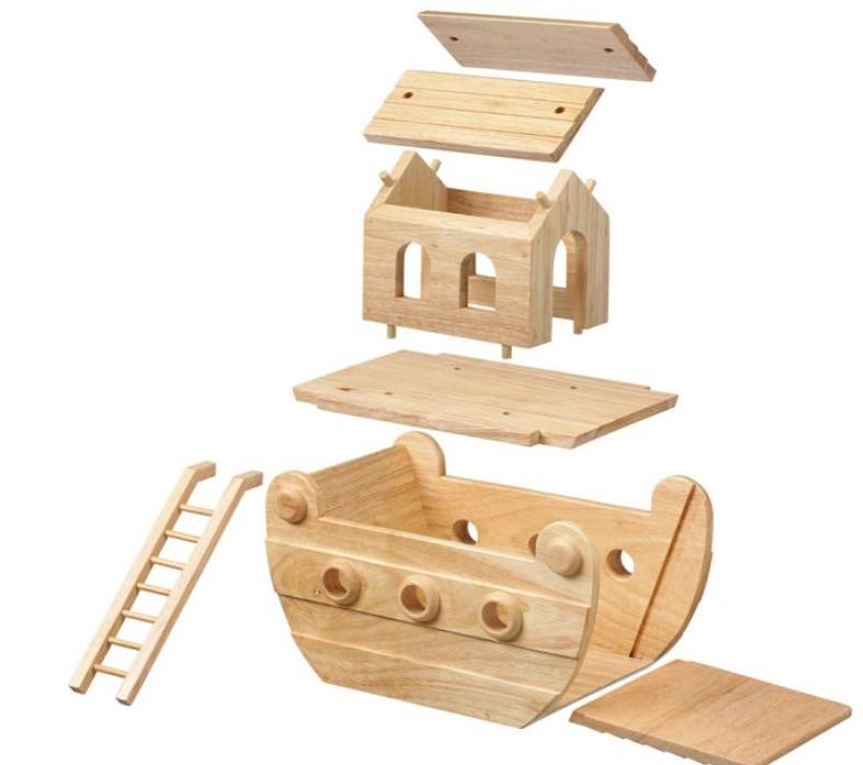 Junior Natural Ark with 18 Natural Characters