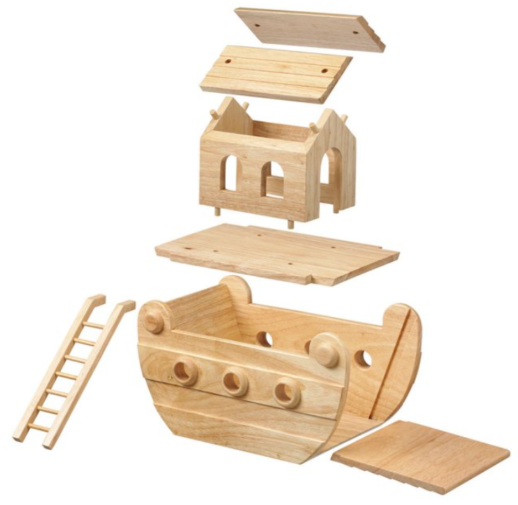 Junior Natural Ark with 18 Colourful Characters  - The Ministry of Outdoor Education