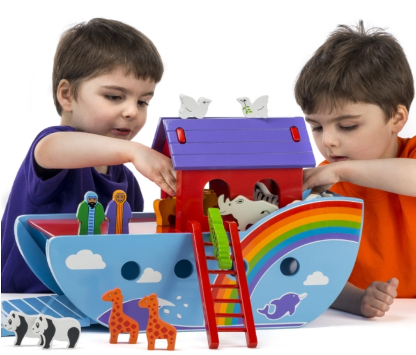 Large Rainbow Ark With 20 Characters  - The Ministry of Outdoor Education