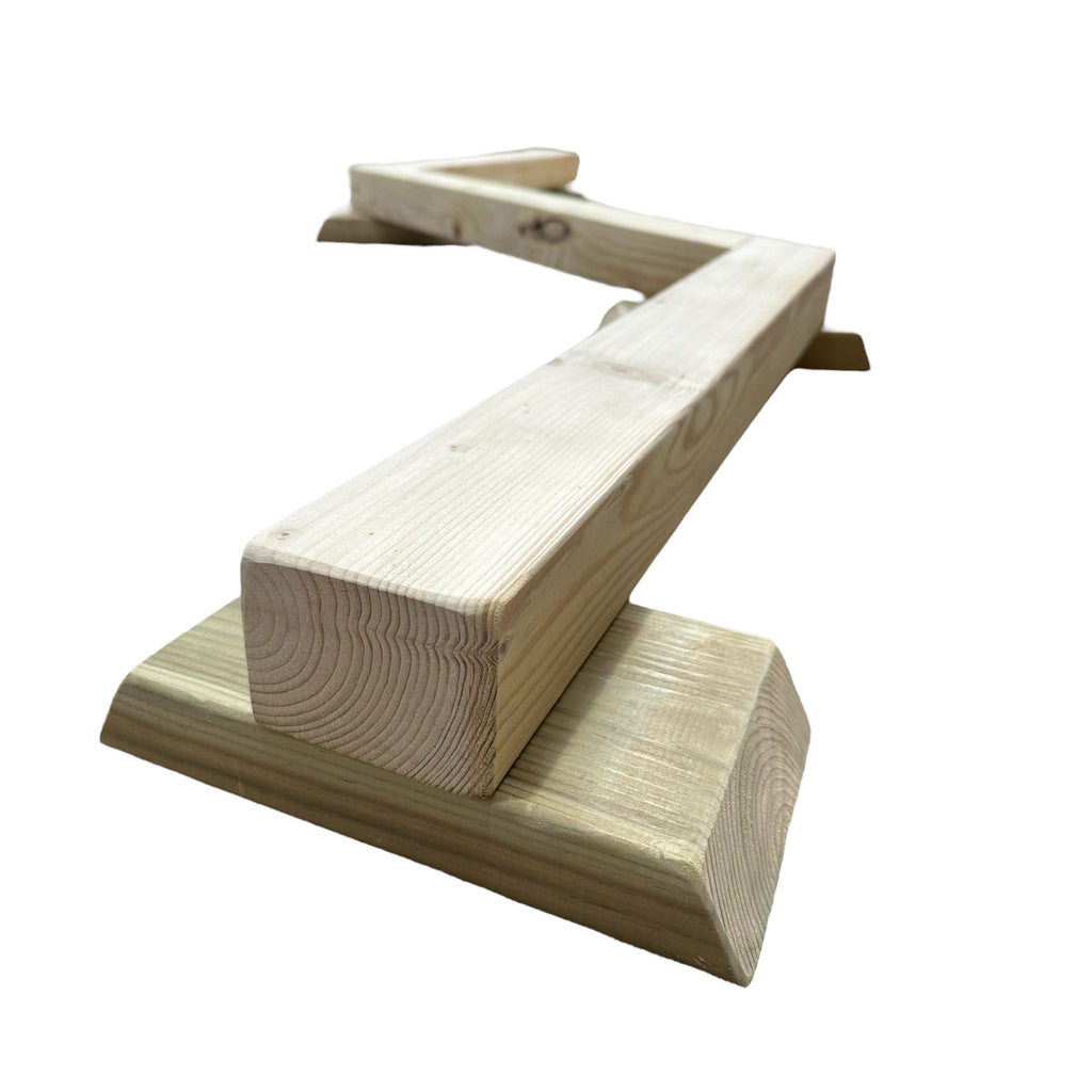 Zig Zag Balance Beam- 100mm wide  - The Ministry of Outdoor Education