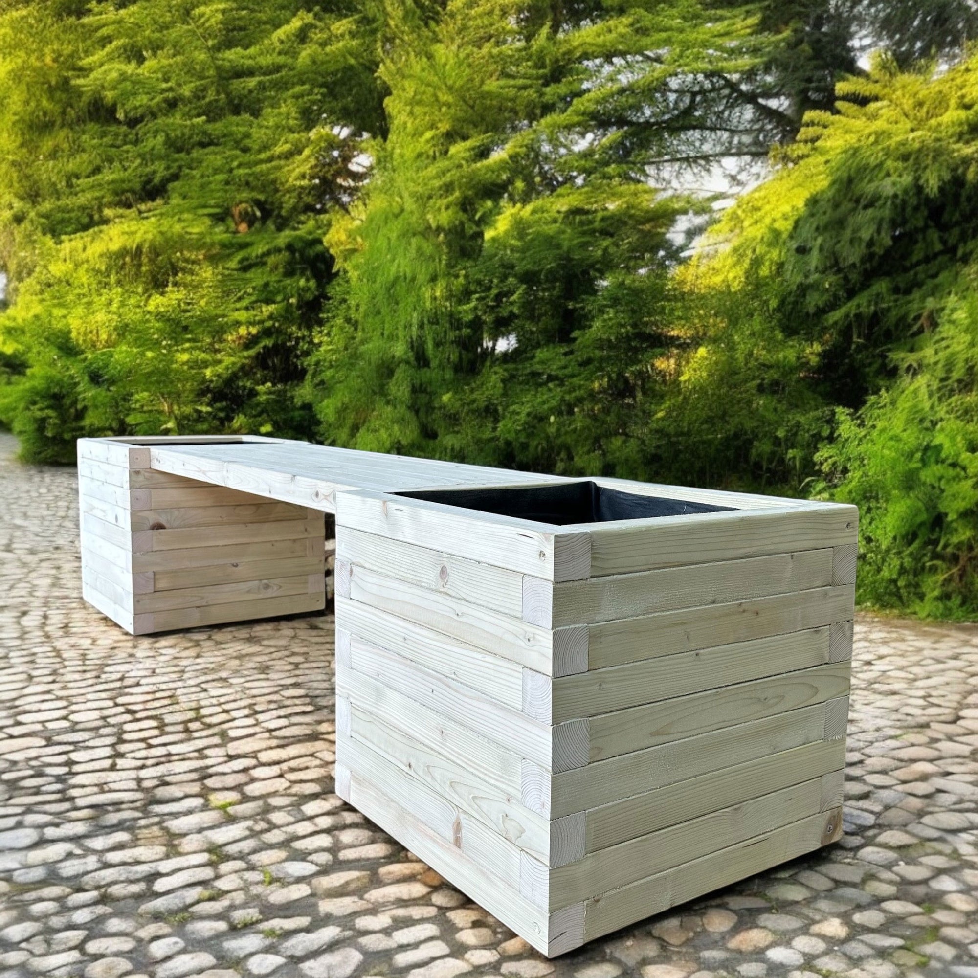 Bench & Planter Set (Somerset)