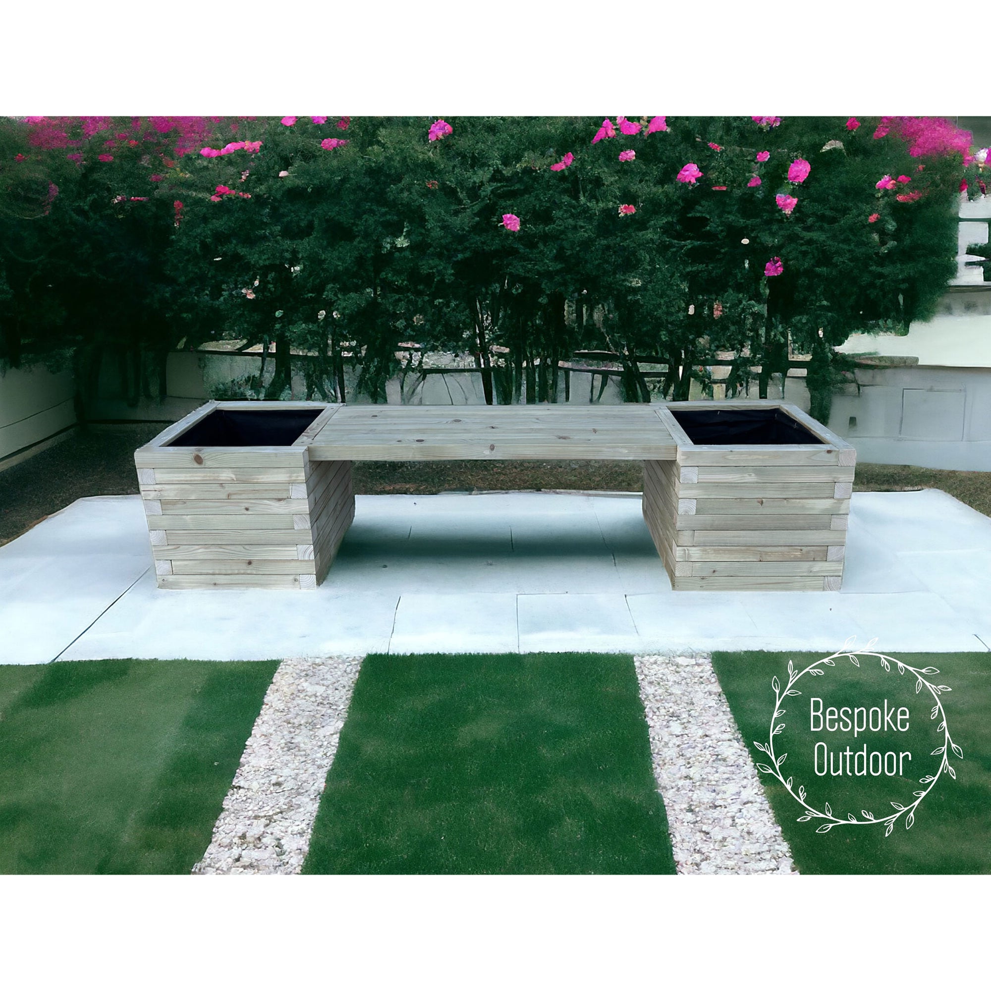 Bench & Planter Set (Somerset)