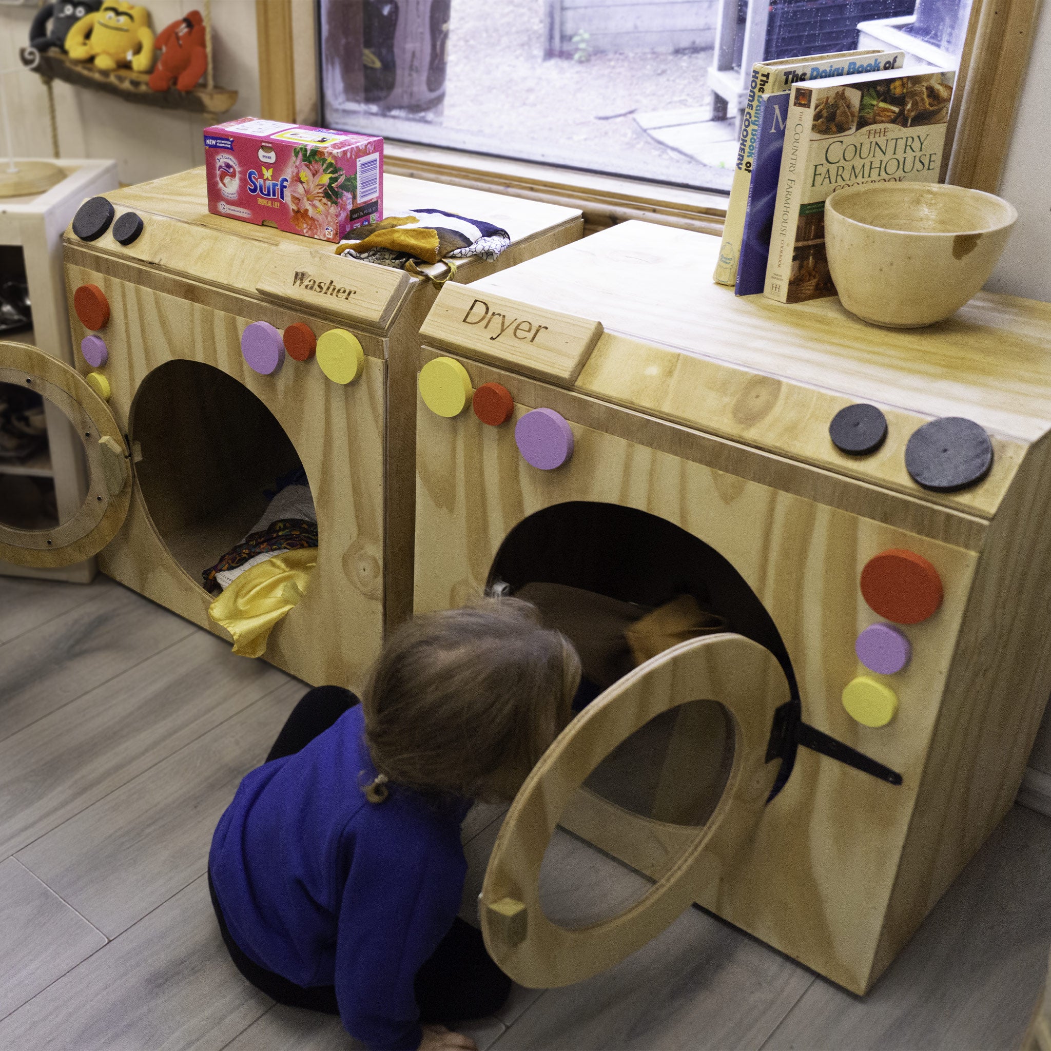Tulip Indoors Play Washing Machine and Tumble Dryer Set