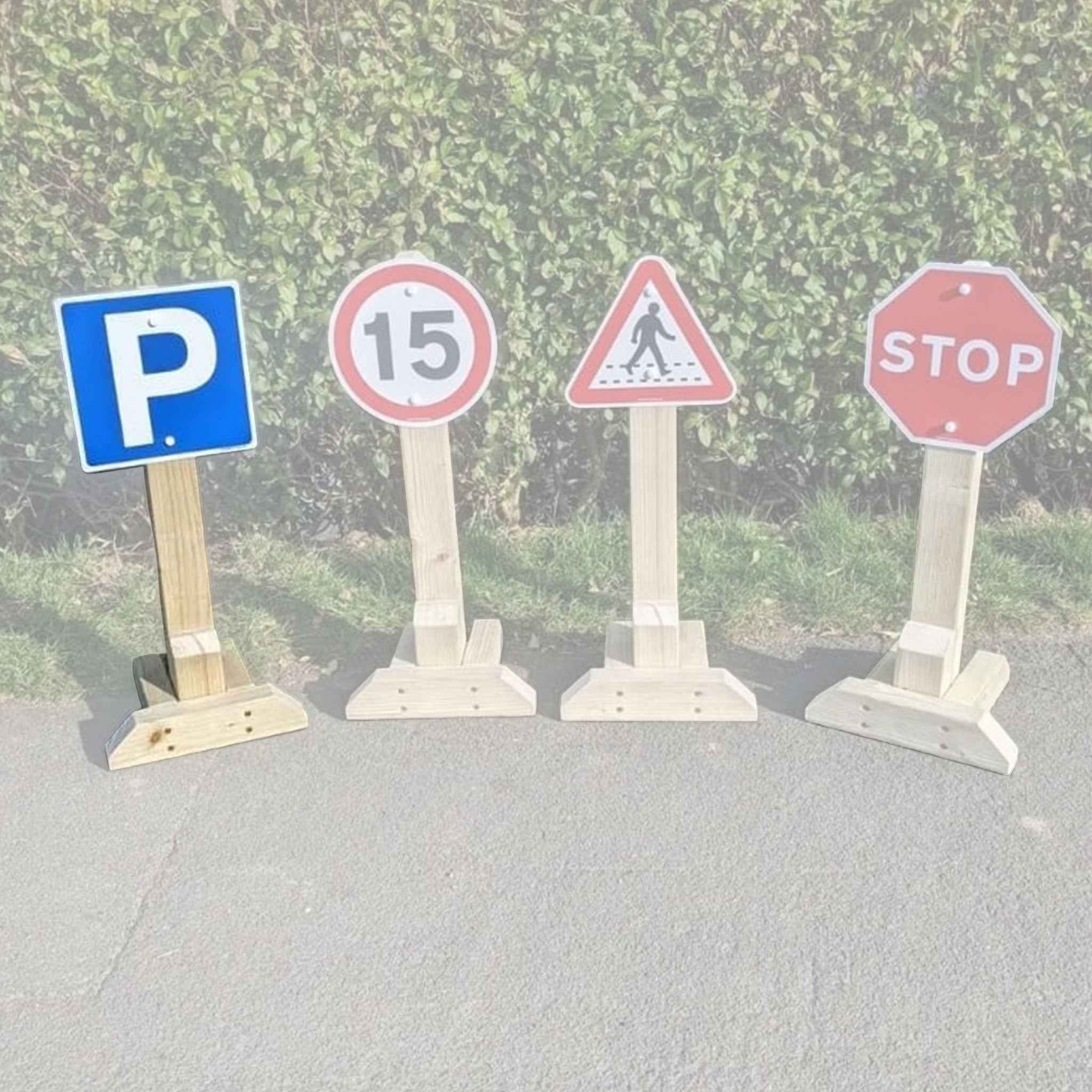 Wooden Road Sign - Parking - The Ministry of Outdoor Education