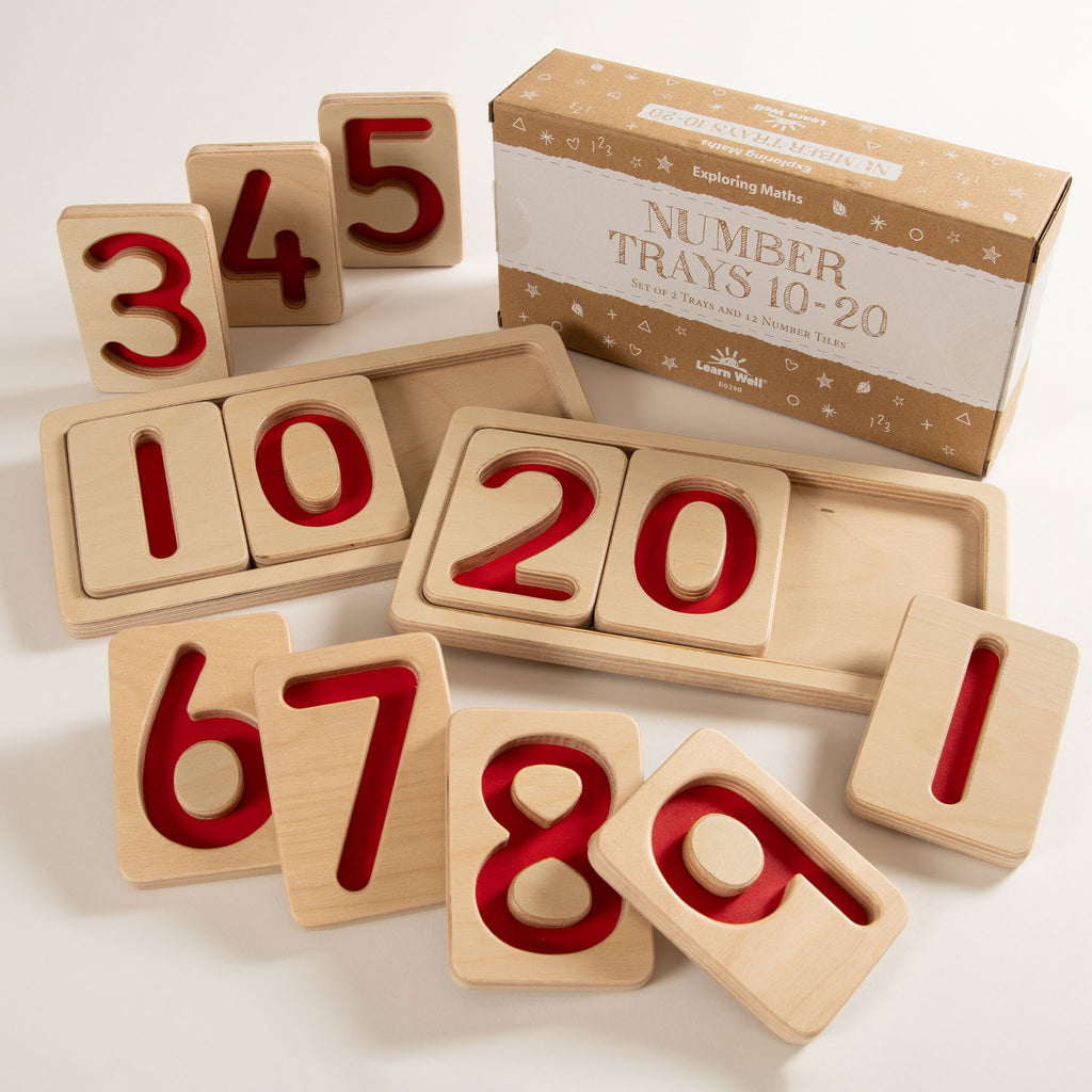 Number Trays 10-20  - The Ministry of Outdoor Education