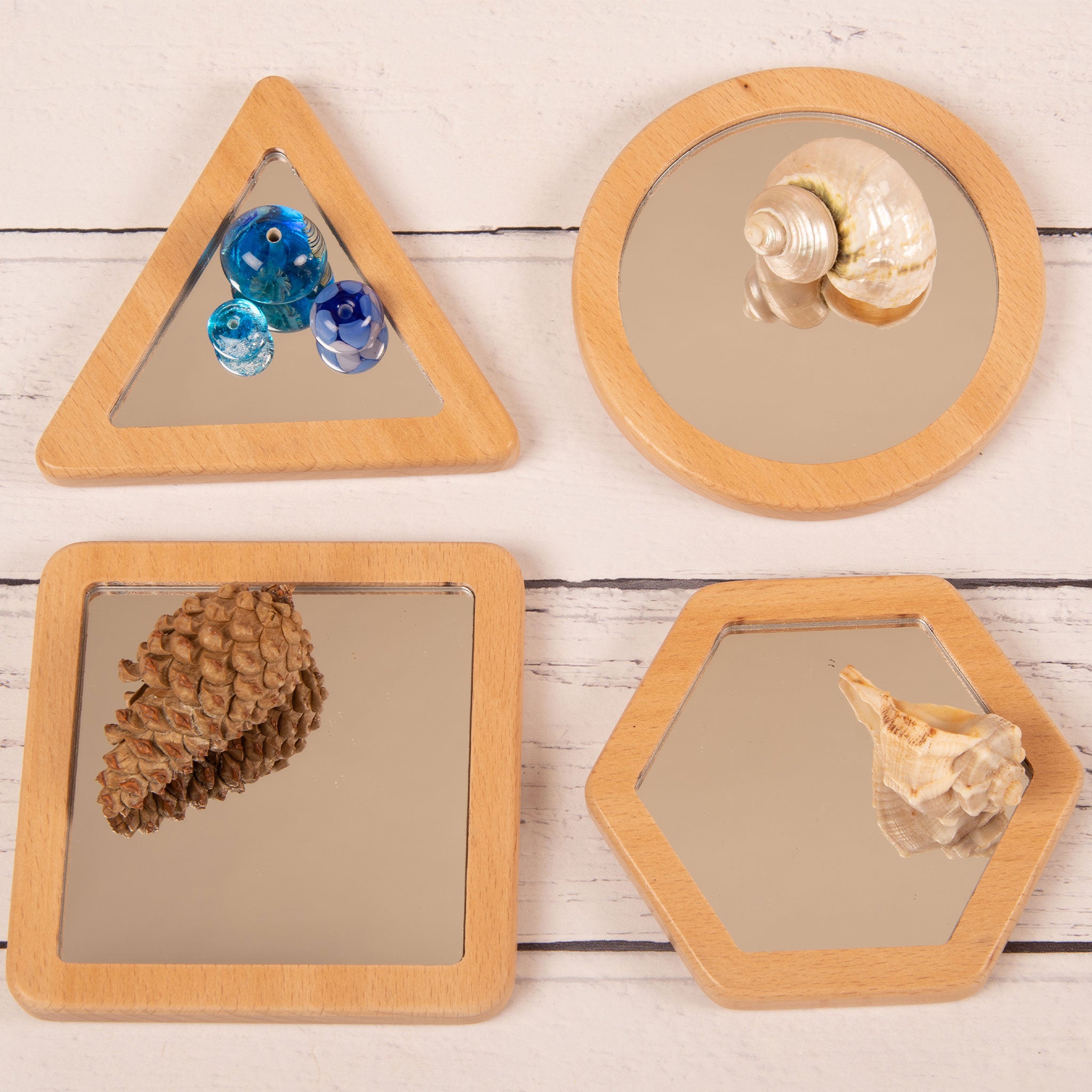 Shape Mirrors - Set of 4
