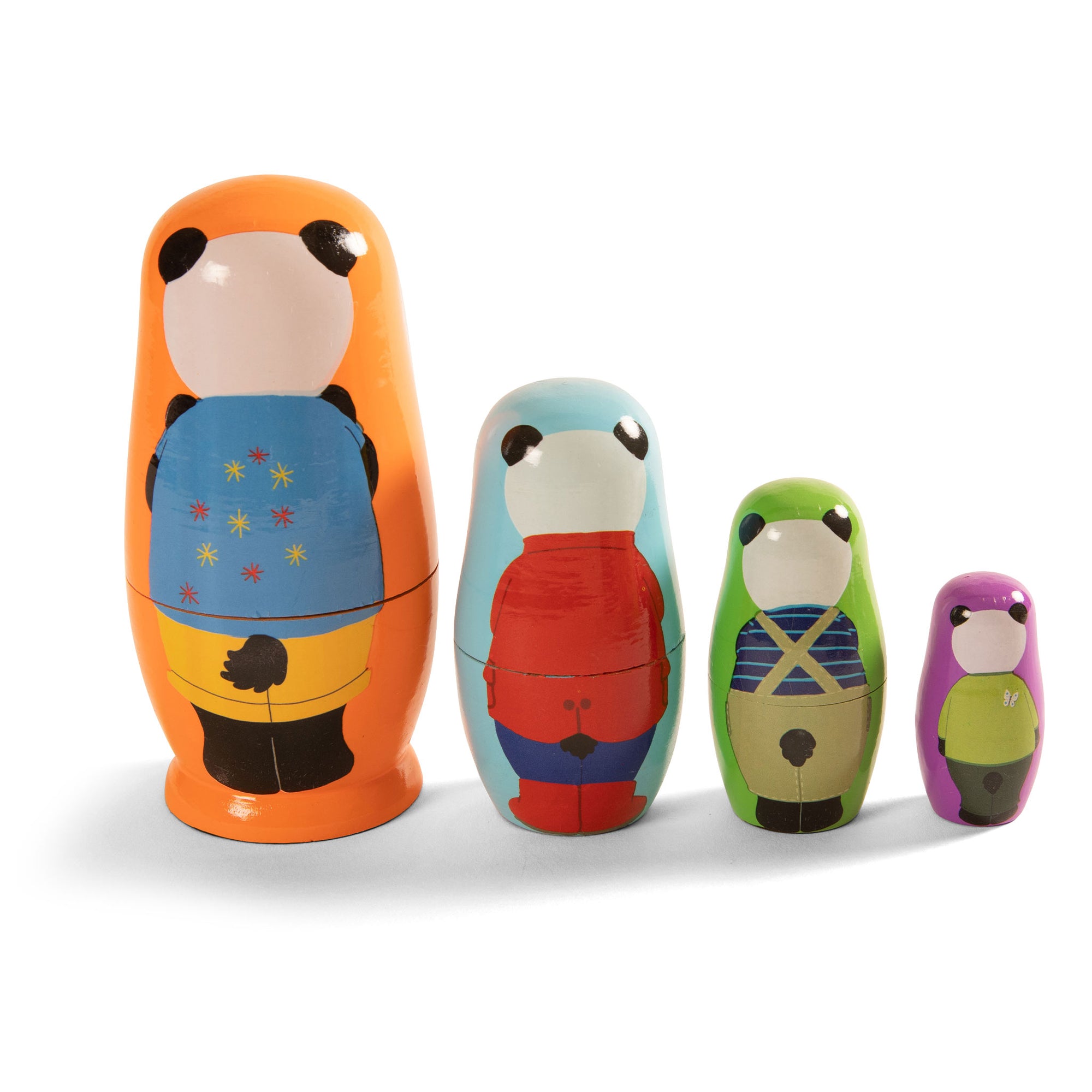 Nesting Panda Bears