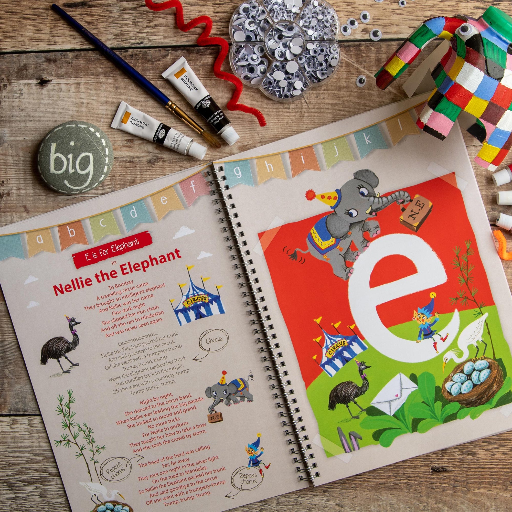 Alphabet Rhyme Time Book