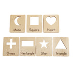 Flash Cards - Shapes (7 images)