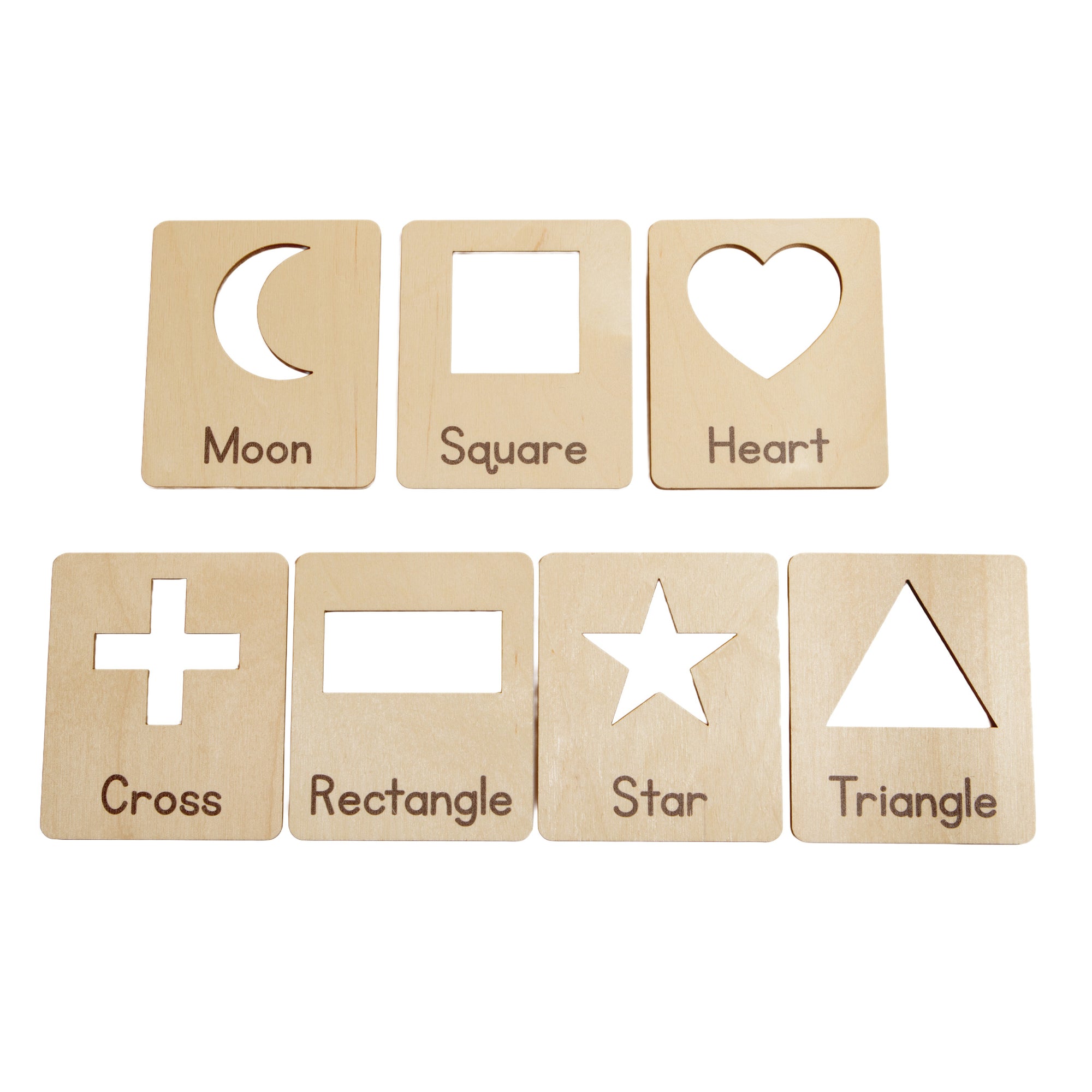 Flash Cards - Shapes (7 images)